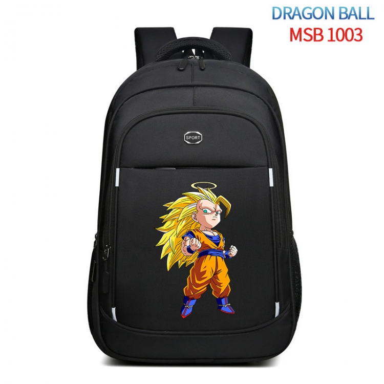 DRAGON BALL Anime fashion Oxford noodle backpack backpack travel bag 35x21x55cm MSB-1003