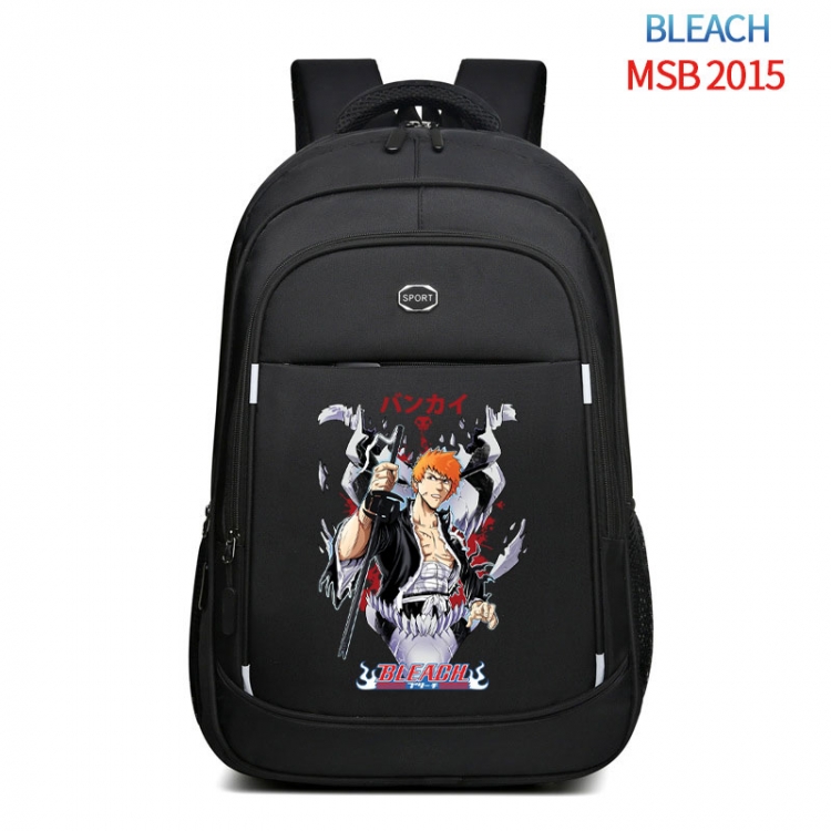 Bleach Anime fashion Oxford noodle backpack backpack travel bag 35x21x55cm MSB-2015