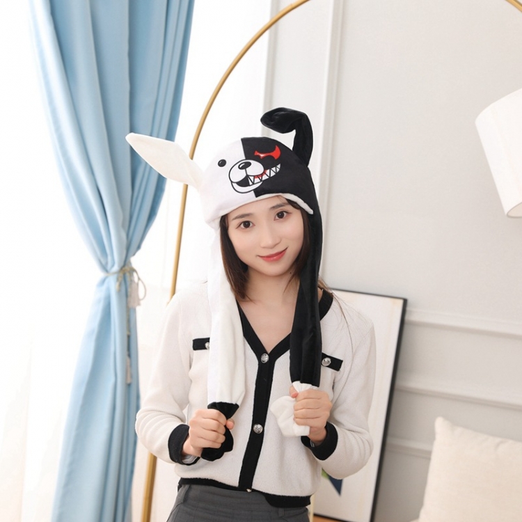 Dangan-Ronpa Comic COS headgear Tiktok ear can move hat price for 2 pcs