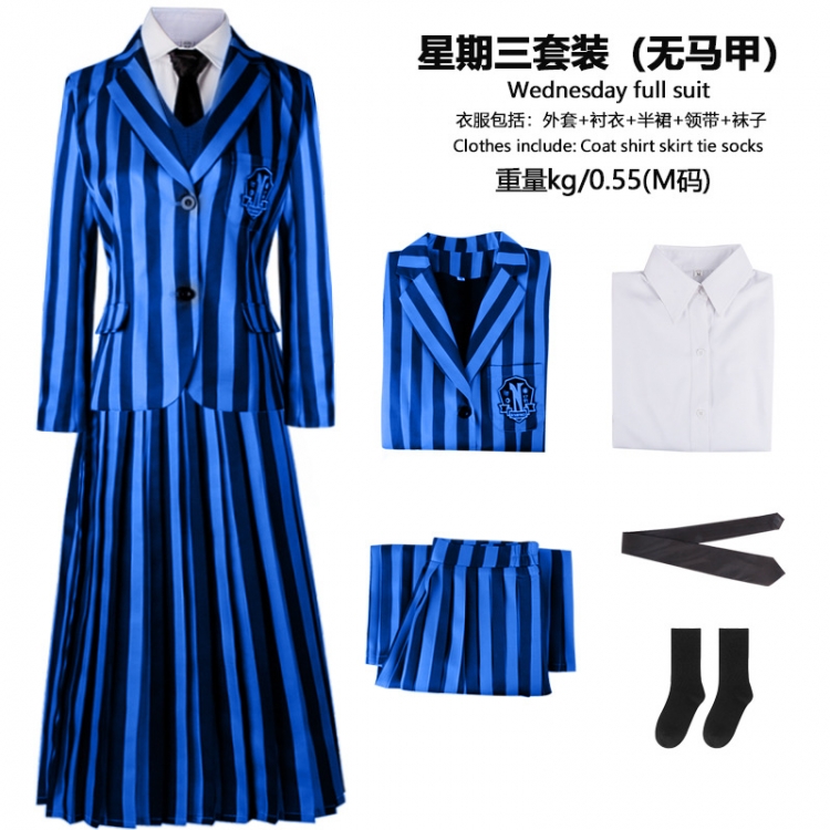 TheAddamsFamily Halloween Wednesday Dress Print Dress Cosplay Dress  from S to 3XL price for 2 pcs