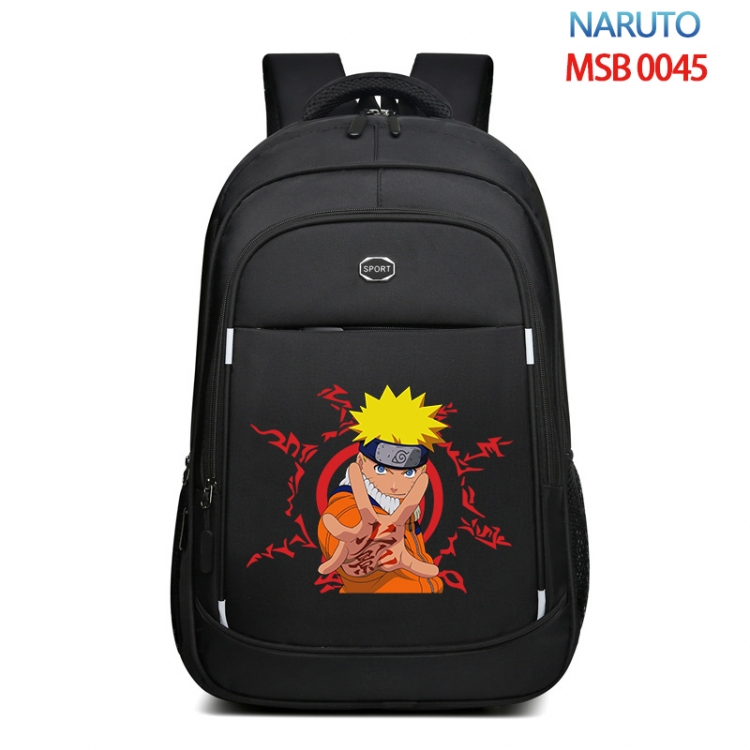 Naruto Anime fashion Oxford noodle backpack backpack travel bag 35x21x55cm MSB-0045