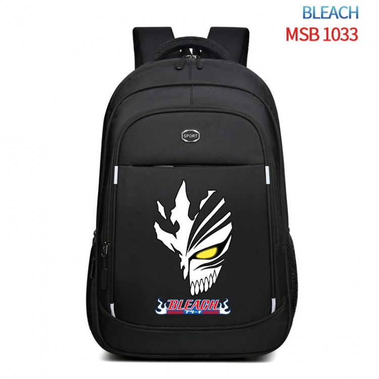 Bleach Anime fashion Oxford noodle backpack backpack travel bag 35x21x55cm MSB-1033