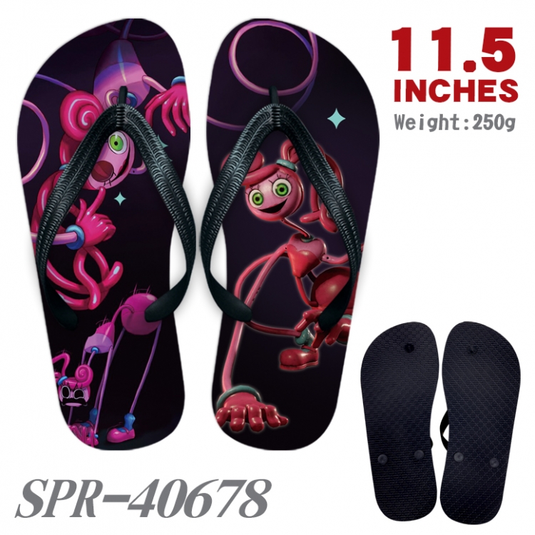 Poppy Playtime Thickened rubber flip-flops slipper average size  SPR-40678