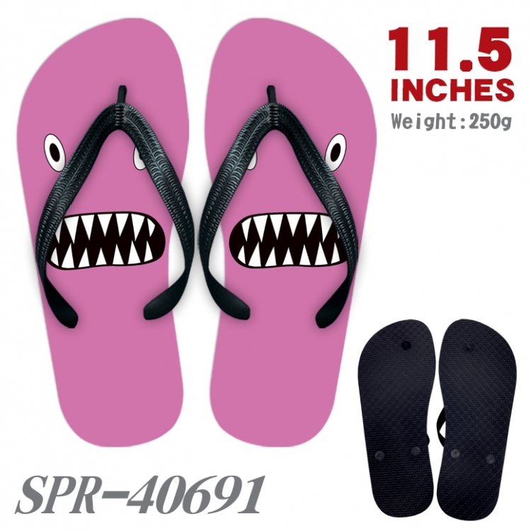 Rainbow friend Thickened rubber flip-flops slipper average size  SPR-40691