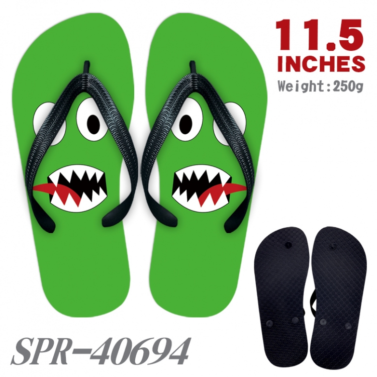 Rainbow friend Thickened rubber flip-flops slipper average size SPR-40694