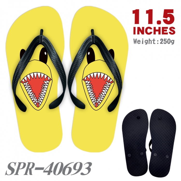 Rainbow friend Thickened rubber flip-flops slipper average size  SPR-40693