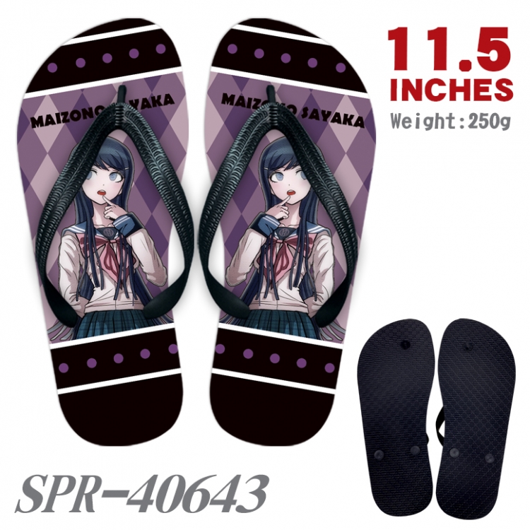 Dangan-Ronpa Thickened rubber flip-flops slipper average size SPR-40643