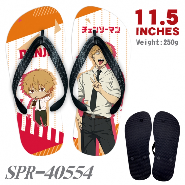 Chainsaw man Thickened rubber flip-flops slipper average size SPR-40554