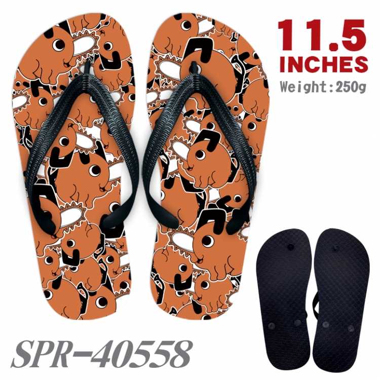 Chainsaw man Thickened rubber flip-flops slipper average size SPR-40558