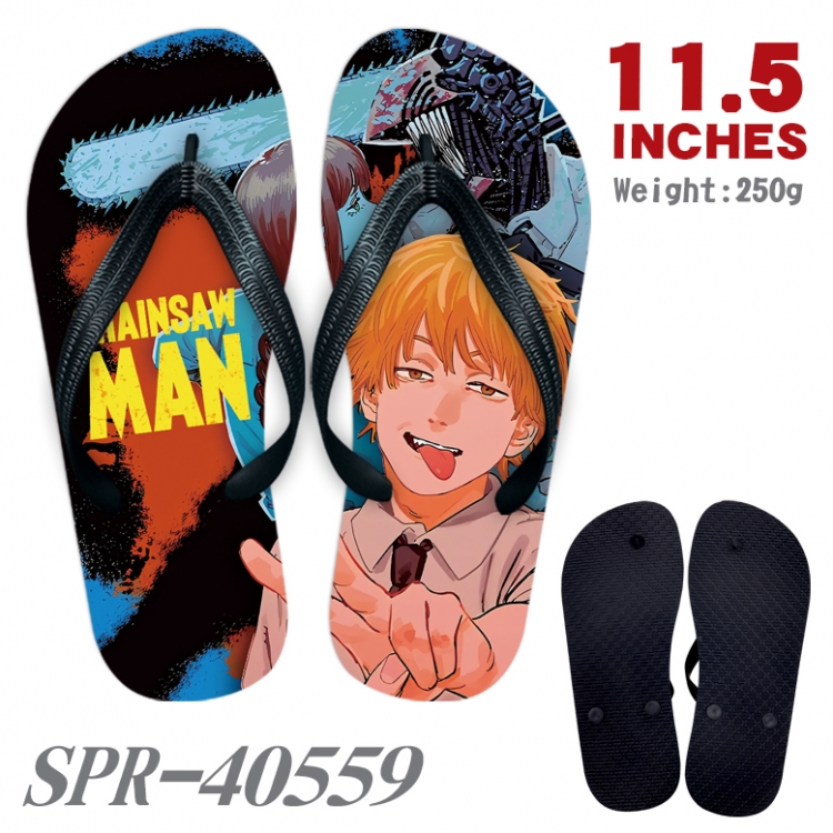 Chainsaw man Thickened rubber flip-flops slipper average size SPR-40559