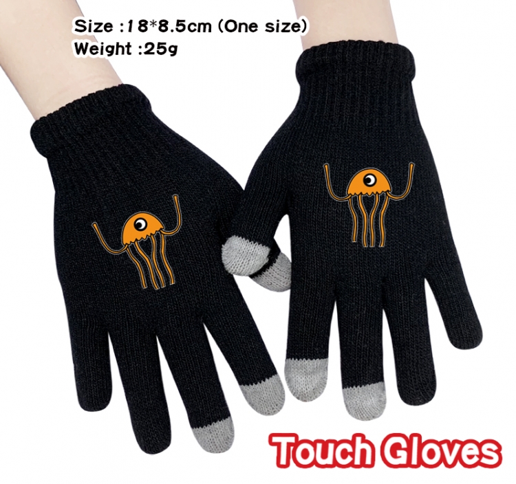 Garten of Banban Anime touch screen knitting all finger gloves 18X8.5CM