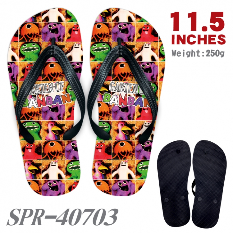 Garten of Banban Thickened rubber flip-flops slipper average size  SPR-40703