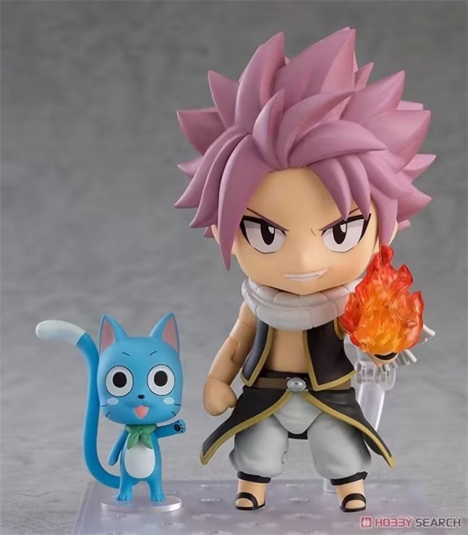 Fairy tail Q version clay Boxed Figure Decoration Model 10cm