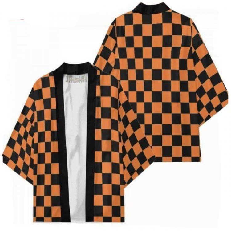 Demon Slayer Kimets Full color COS kimono cloak jacket from 2XS to 4XL  three days in advance