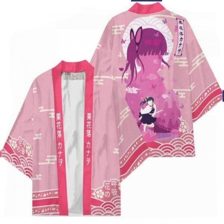 Demon Slayer Kimets Full color COS kimono cloak jacket from 2XS to 4XL  three days in advance