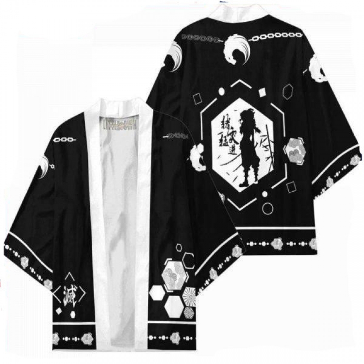 Demon Slayer Kimets Full color COS kimono cloak jacket from 2XS to 4XL  three days in advance