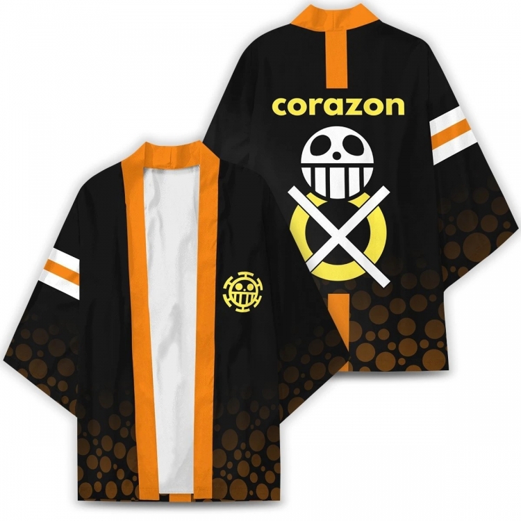 One Piece Full color COS kimono cloak jacket from 2XS to 4XL  three days in advance