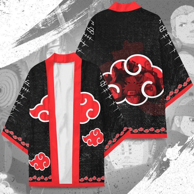 Naruto Full color COS kimono cloak jacket from 2XS to 4XL  three days in advance