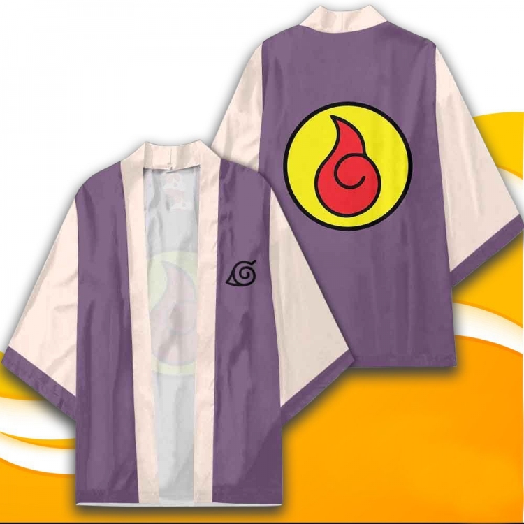 Naruto Full color COS kimono cloak jacket from 2XS to 4XL  three days in advance