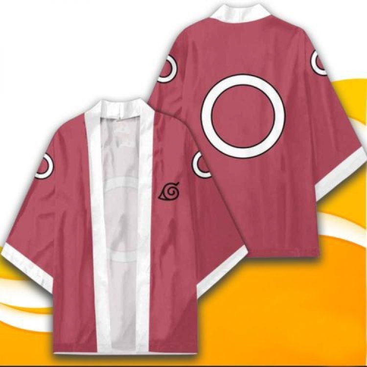 Naruto Full color COS kimono cloak jacket from 2XS to 4XL  three days in advance