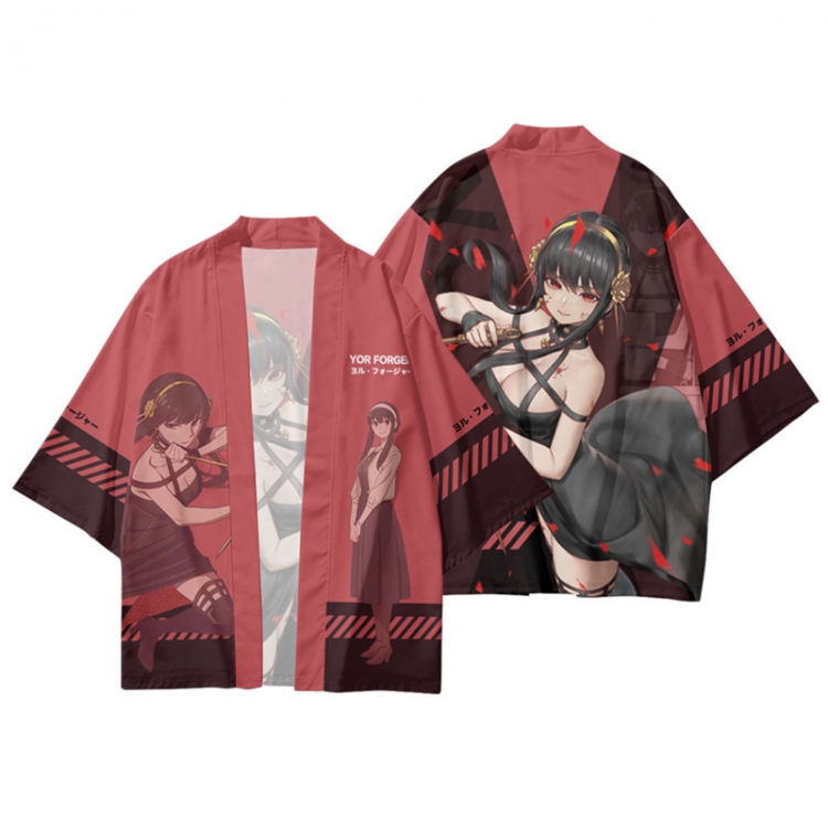 SPY×FAMILY Full color COS kimono cloak jacket from 2XS to 4XL  three days in advance