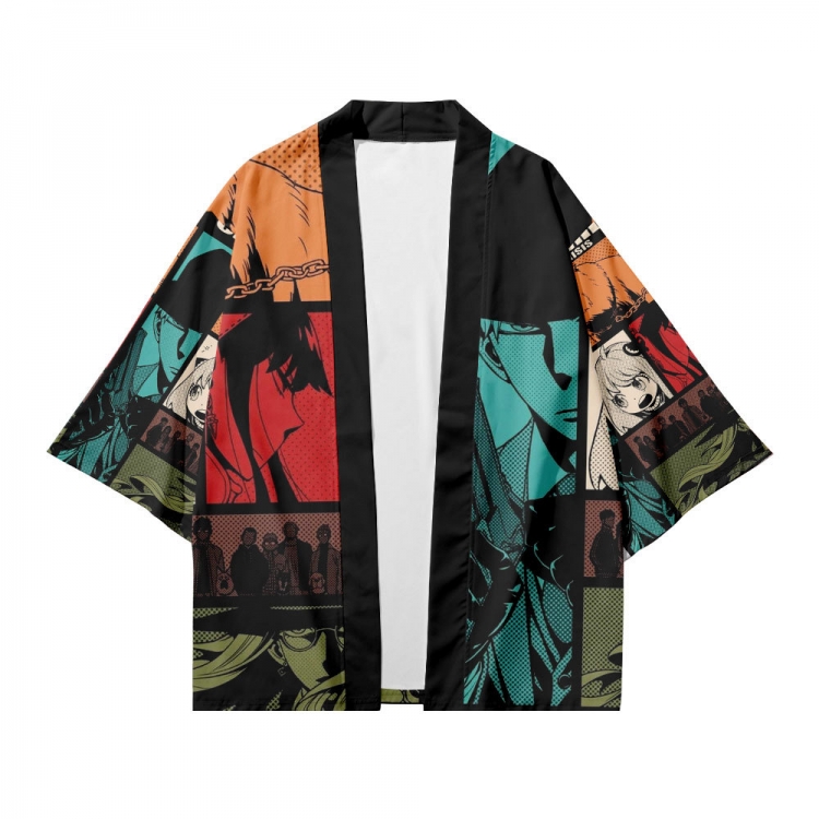 SPY×FAMILY Full color COS kimono cloak jacket from 2XS to 4XL  three days in advance