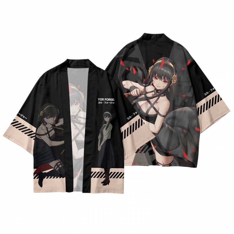 SPY×FAMILY Full color COS kimono cloak jacket from 2XS to 4XL  three days in advance