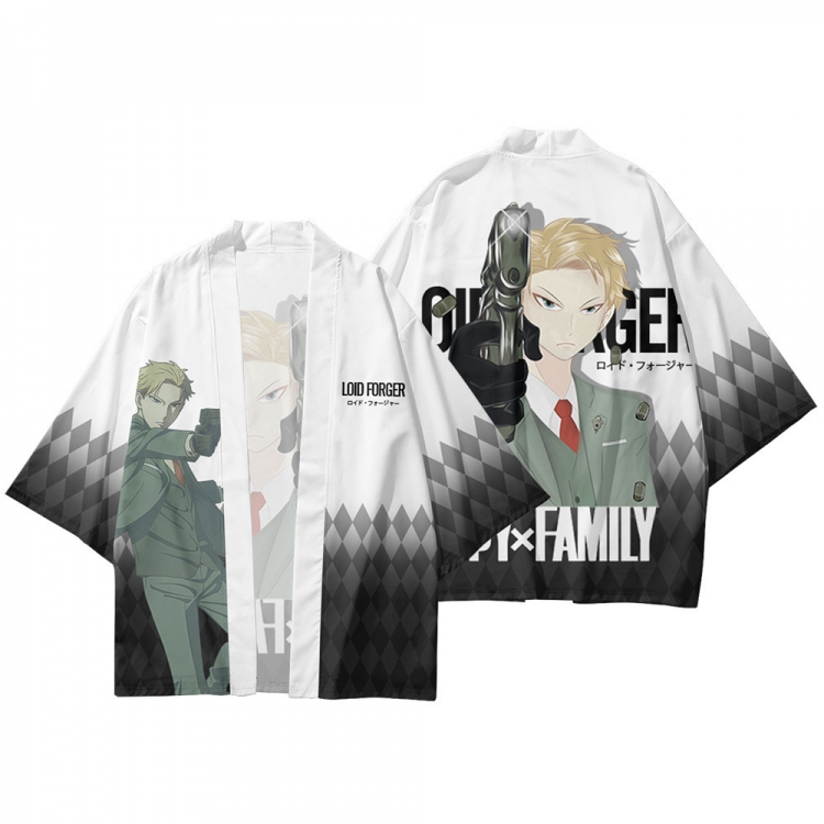 SPY×FAMILY Full color COS kimono cloak jacket from 2XS to 4XL  three days in advance