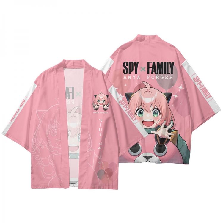 SPY×FAMILY Full color COS kimono cloak jacket from 2XS to 4XL  three days in advance