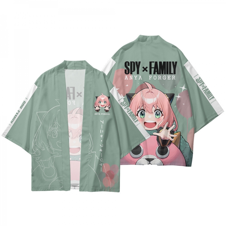 SPY×FAMILY Full color COS kimono cloak jacket from 2XS to 4XL  three days in advance
