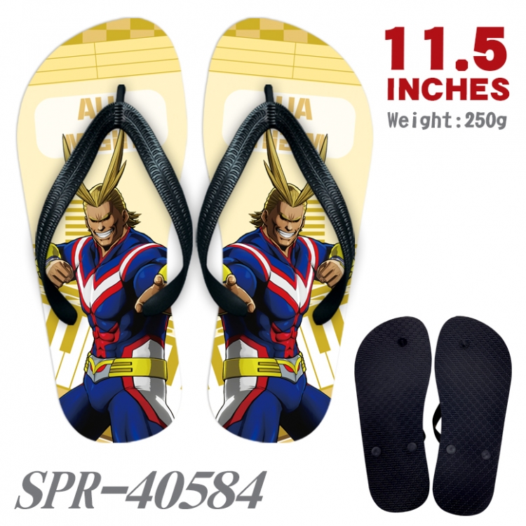 My Hero Academia Thickened rubber flip-flops slipper average size SPR-40584
