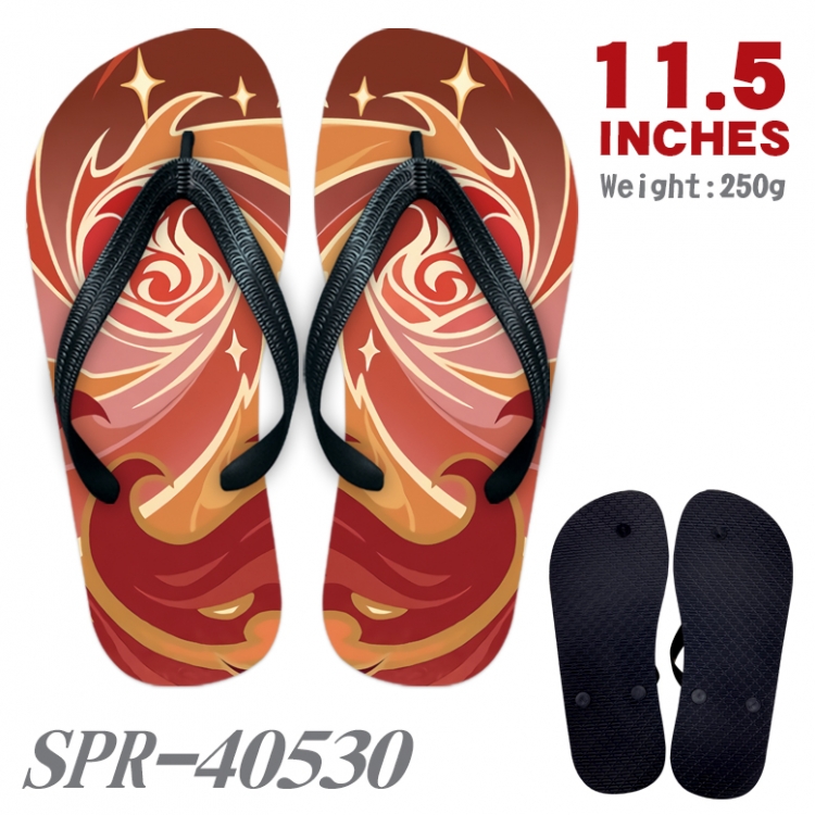 Genshin Impact Thickened rubber flip-flops slipper average size SPR-40530