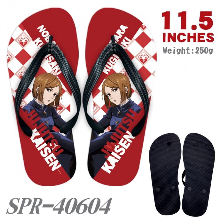 Jujutsu Kaisen Thickened rubber flip-flops slipper average size  SPR-40604