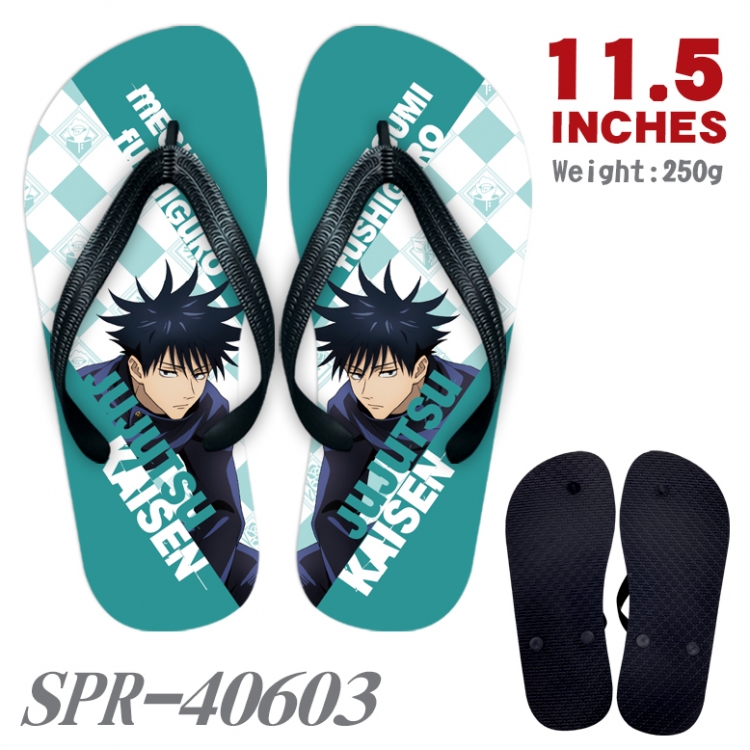 Jujutsu Kaisen Thickened rubber flip-flops slipper average size SPR-40603