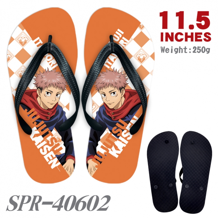 Jujutsu Kaisen Thickened rubber flip-flops slipper average size  SPR-40602
