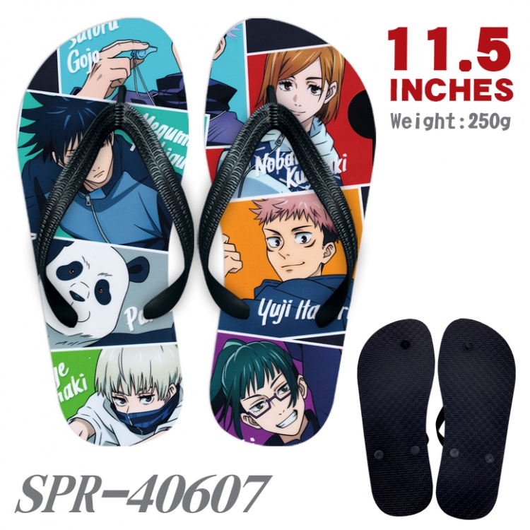 Jujutsu Kaisen Thickened rubber flip-flops slipper average size  SPR-40607