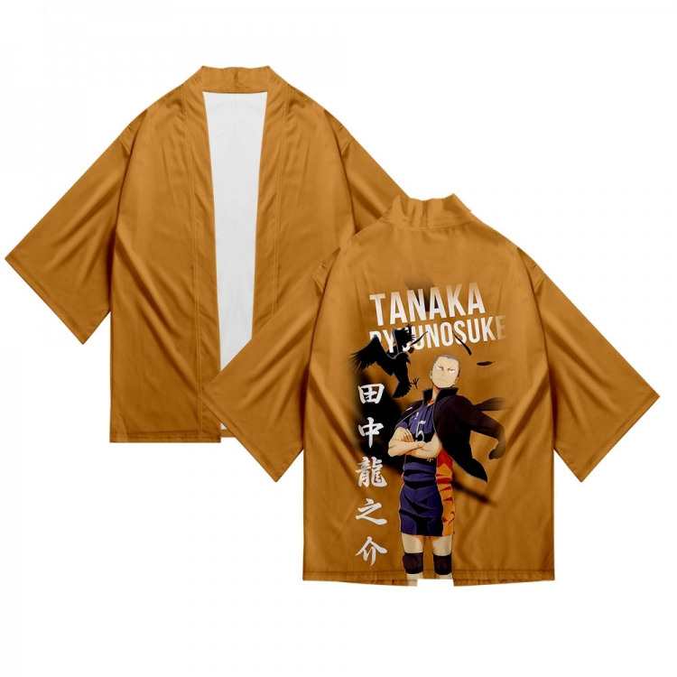 Haikyuu!!  Full color COS kimono cloak jacket from 2XS to 4XL  three days in advance