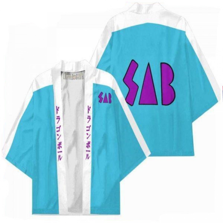 DRAGON BALL Full color COS kimono cloak jacket from 2XS to 4XL  three days in advance