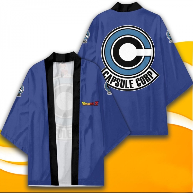 DRAGON BALL Full color COS kimono cloak jacket from 2XS to 4XL  three days in advance