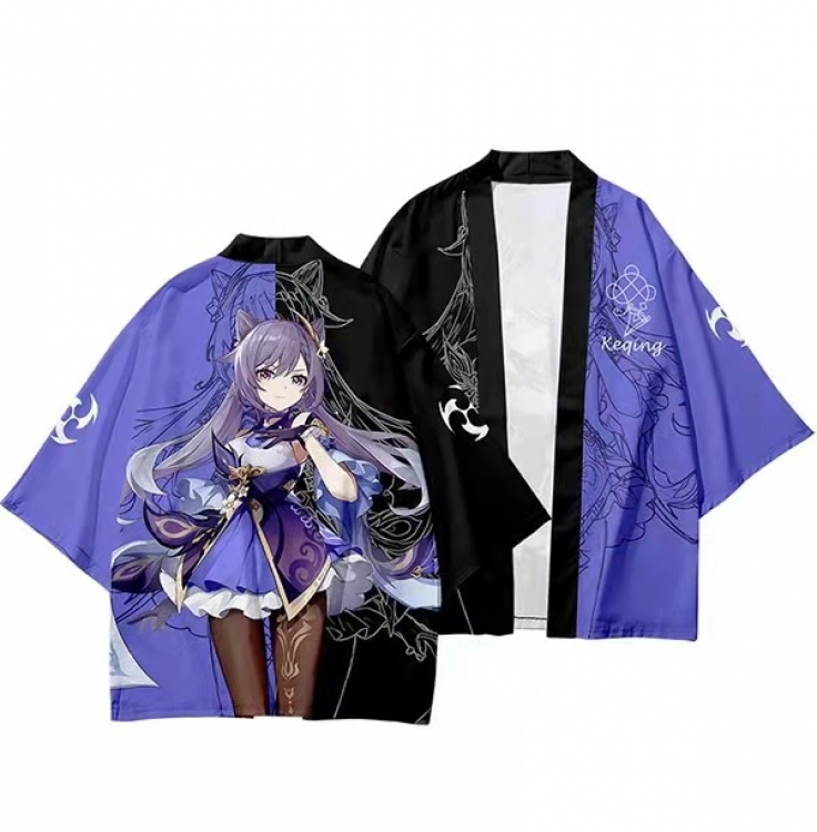 Genshin Impact  Full color COS kimono cloak jacket from 2XS to 4XL  three days in advance