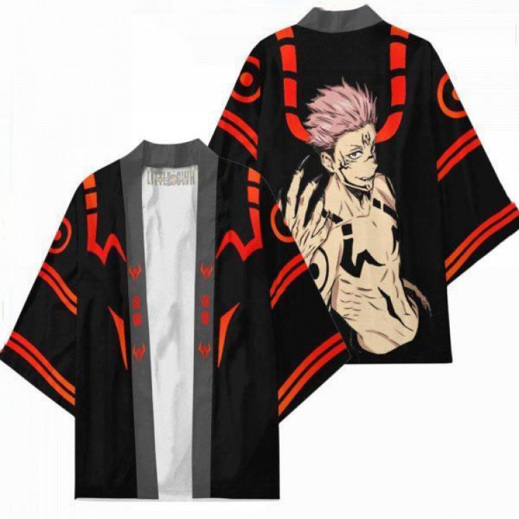 Jujutsu Kaisen  Full color COS kimono cloak jacket from 2XS to 4XL  three days in advance