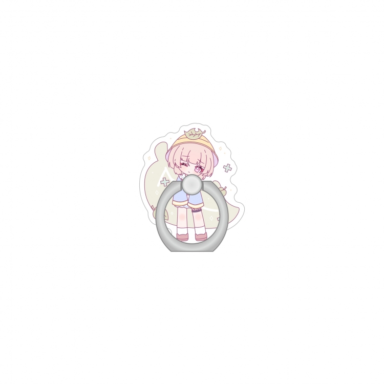 Genshin Impact Anime Peripheral Acrylic Ring Buckle Phone Holder price for 5 pcs