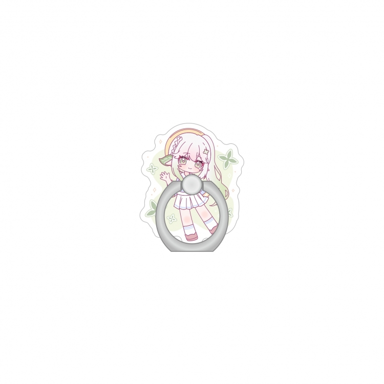Genshin Impact Anime Peripheral Acrylic Ring Buckle Phone Holder price for 5 pcs