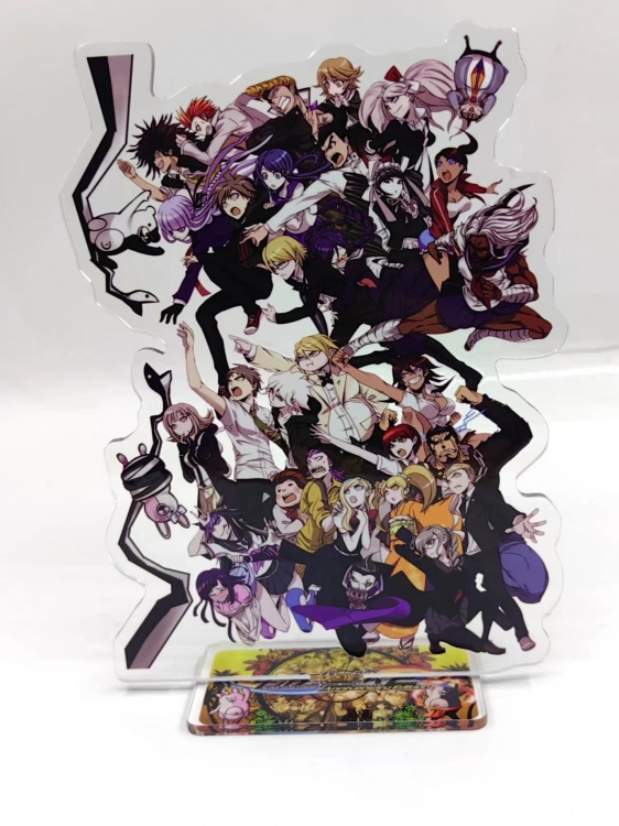 Dangan-Ronpa Anime Laser Acrylic Humanoid  keychain Standing Plates