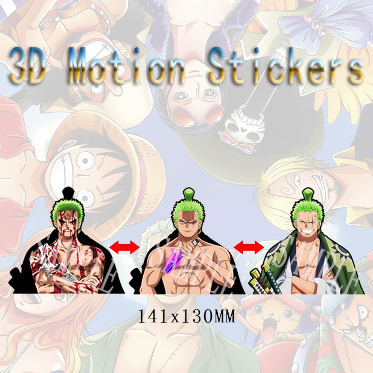 One Piece 3D HD variable map car computer animation stickers price for 2 pcs