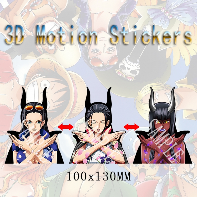 One Piece 3D HD variable map car computer animation stickers price for 2 pcs