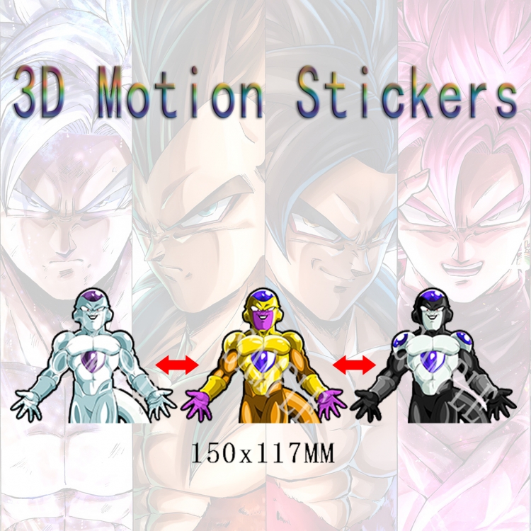 DRAGON BALL 3D HD variable map car computer animation stickers price for 2 pcs