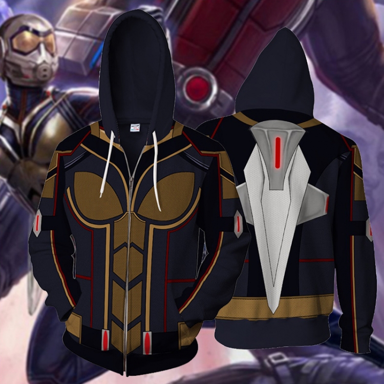 Antman 3 Hooded zipper sweater jacket  from S to 5XL price for 2 pcs three days in advance