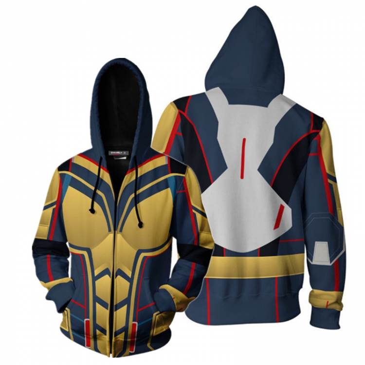 Antman 3 Hooded zipper sweater jacket  from S to 5XL price for 2 pcs three days in advance
