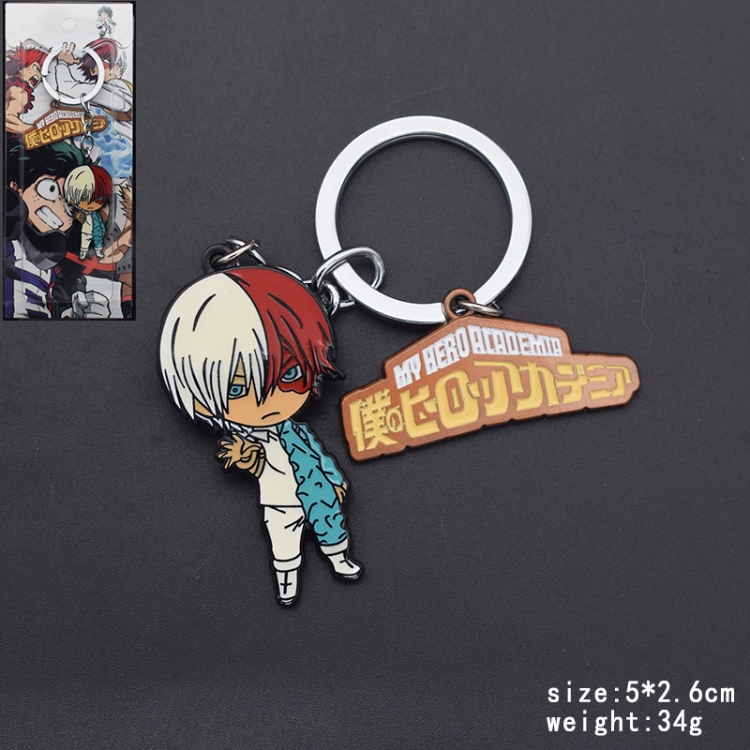 My Hero Academia Animation cartoon key chain schoolbag pendant